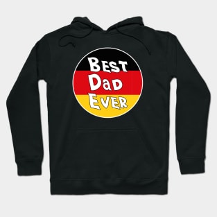 Best Dad Ever Germany Flag Hoodie